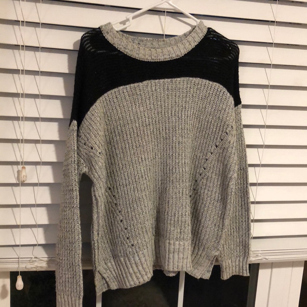 Grey/black Sweater